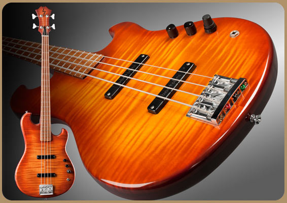 Handmade, Custom Built, Electric Bass Guitar