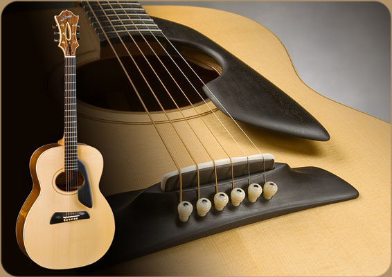 Thinline Jumbo handmade acoustic guitar